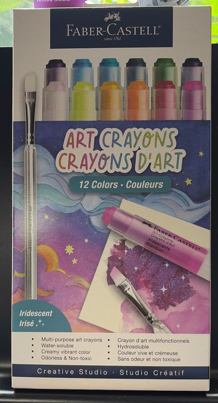 BJR- GELATOS- IRIDESCENTS 1 SET- ART CRAYON