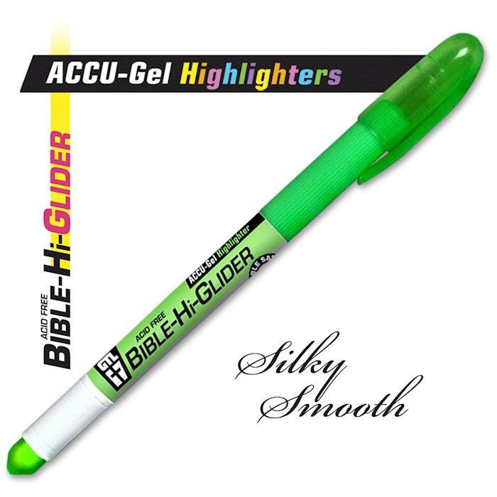 ACCU-GEL GREEN BIBLE-HI-GLIDER