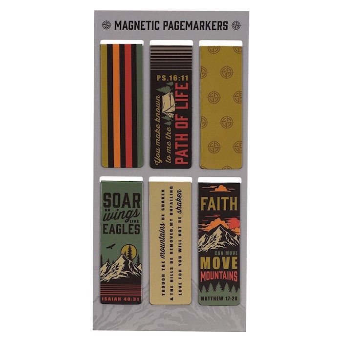 BKMK MAG- FAITH MOVES MOUNTAINS PAGEMARKER MAGNETIC