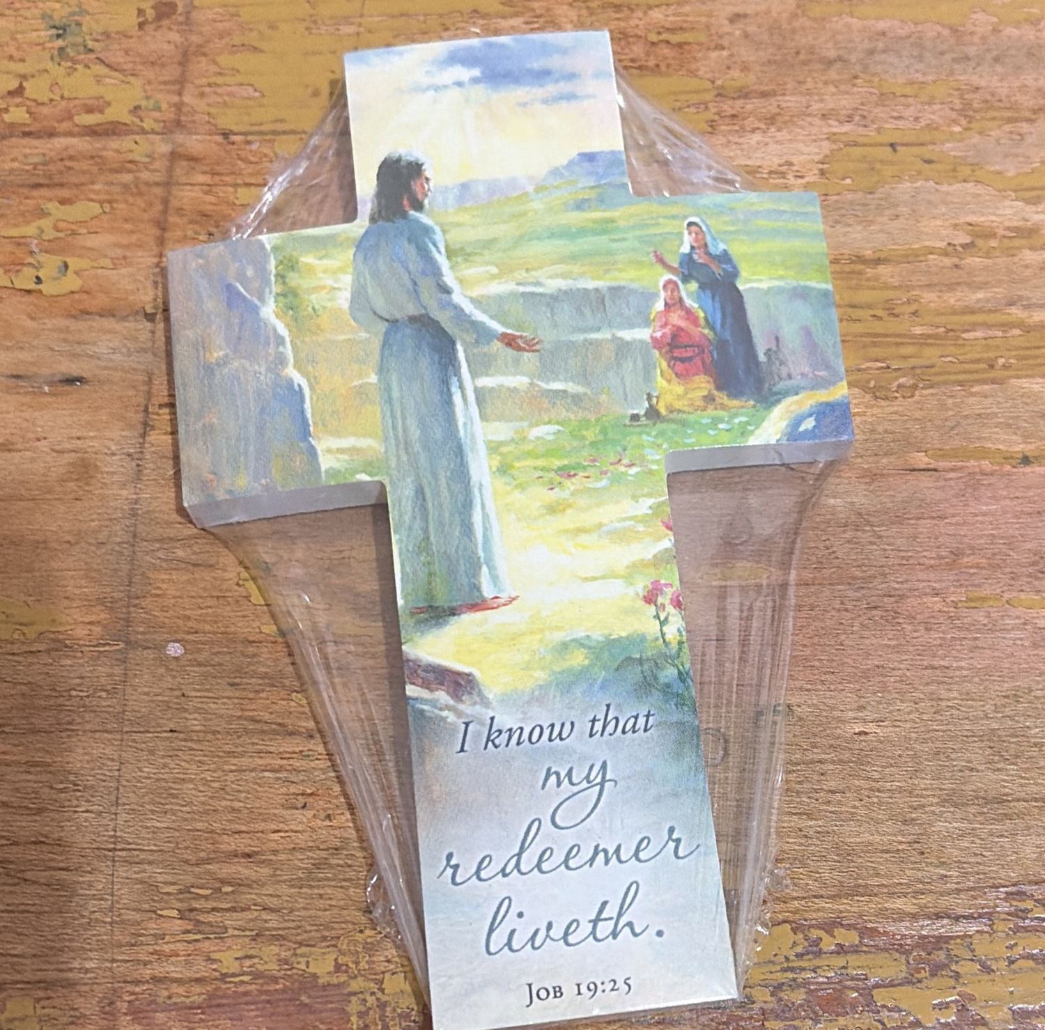 BOOKMARK- I KNOW MY REDEEMER LIVETH- 25/PACK