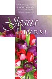 BOOKMARK- JESUS LIVES- 25/PACK