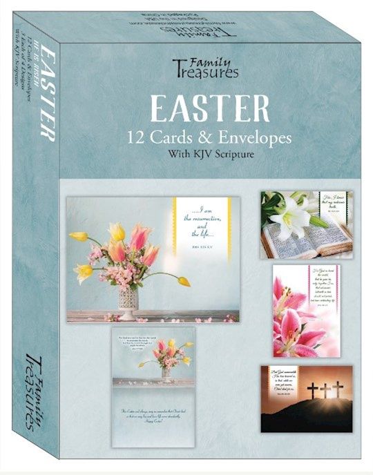 BOXED CARDS- EASTER- HE IS RISEN, KJV