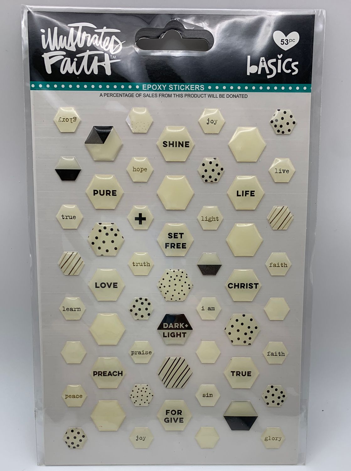 BJR- EPOXY MINI HEXIES- HEY SUGAR SUGAR MIX