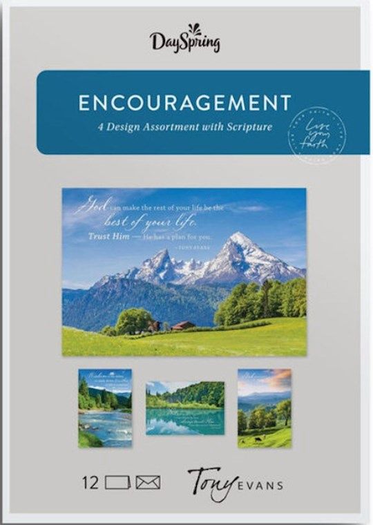 BOXED CARD- ENCOURAGEMENT, TONY EVANS