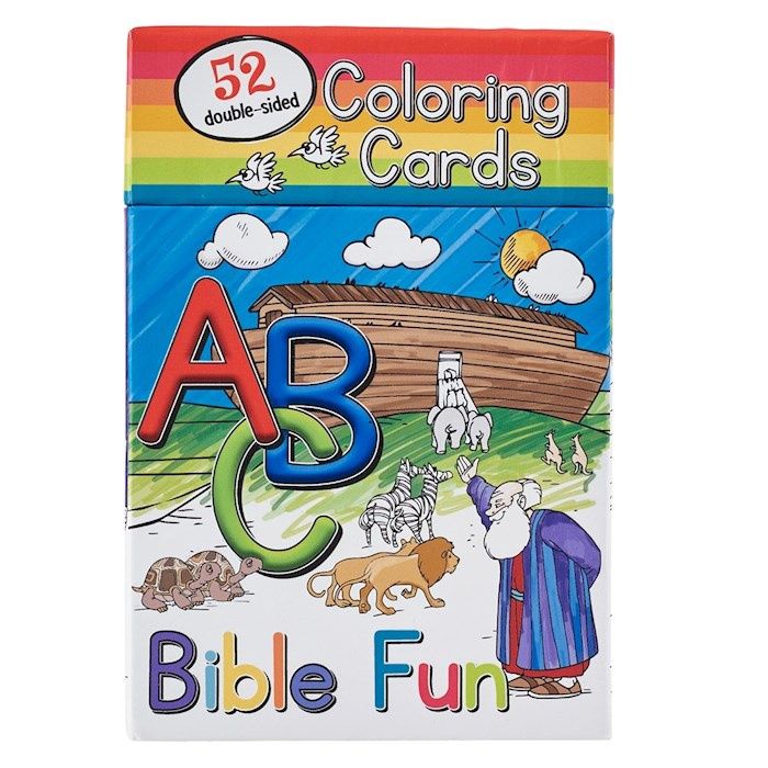 BJR- COLORING CARDS- ABC BIBLE FUN