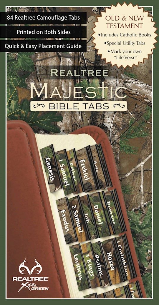 BIBLE TABS- MAJESTIC- REALTREE CAMO