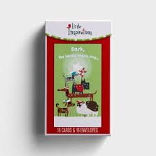 BOXED CARDS- PAW-SOME CHRISTMAS- BARK THE HERALD ANGELS SING