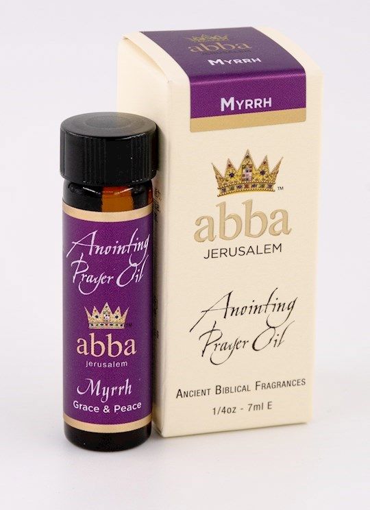 ANOINTING OIL- ABBA- MYRRH- 1/4 OZ