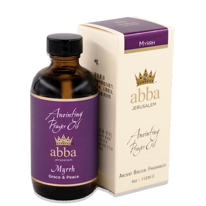 ANOINTING OIL- ABBA- MYRRH- 4 OZ