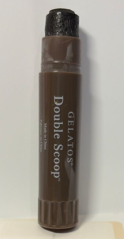 BJR- GELATOS- DOUBLE SCOOP- CHOCOLATE- ART CRAYON