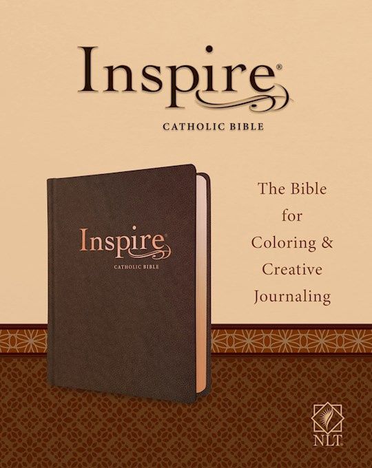 B-NLT CATHOLIC- INSPIRE BIBLE- BROWN