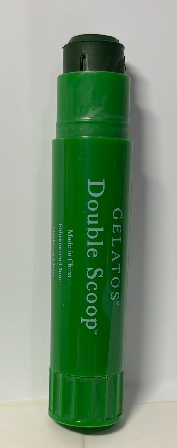 BJR- GELATOS- DOUBLE SCOOP- GREEN TEA- ART CRAYON
