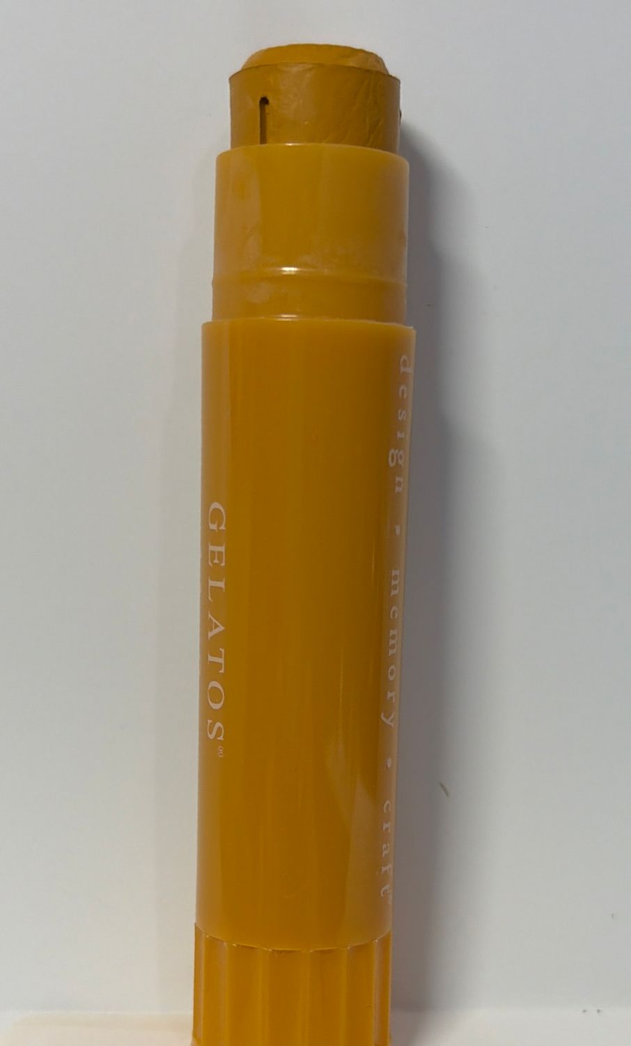 BJR- GELATOS- DOUBLE SCOOP- BUTTERSCOTCH- ART CRAYON