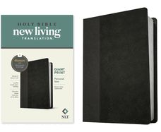 B-NLT- GIANT PRINT PERSONAL SIZE, FILAMENT, BLACK/ONYX