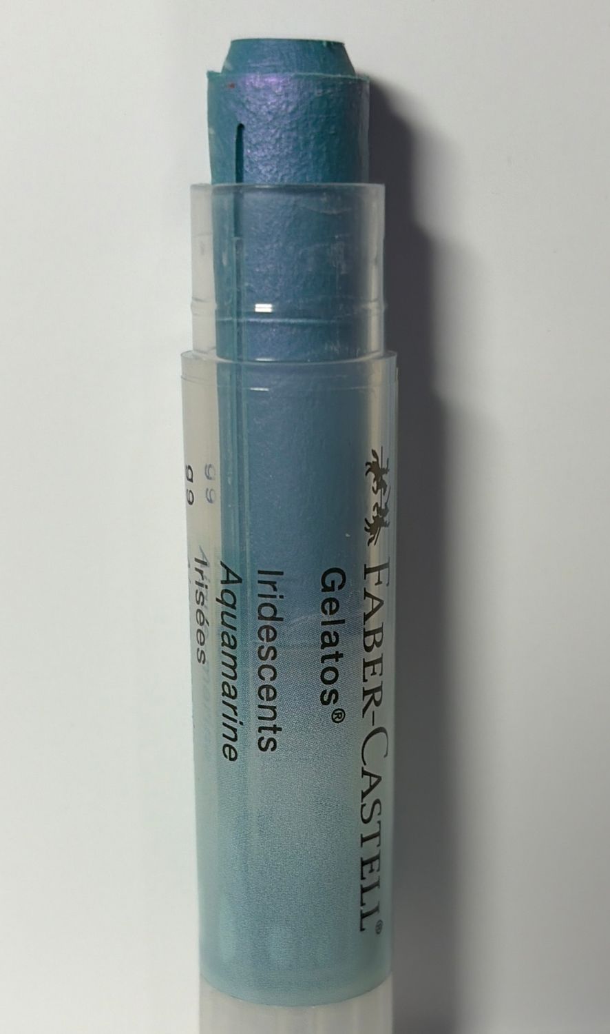BJR- GELATOS- SINGLE- AQUAMARINE- ART CRAYON