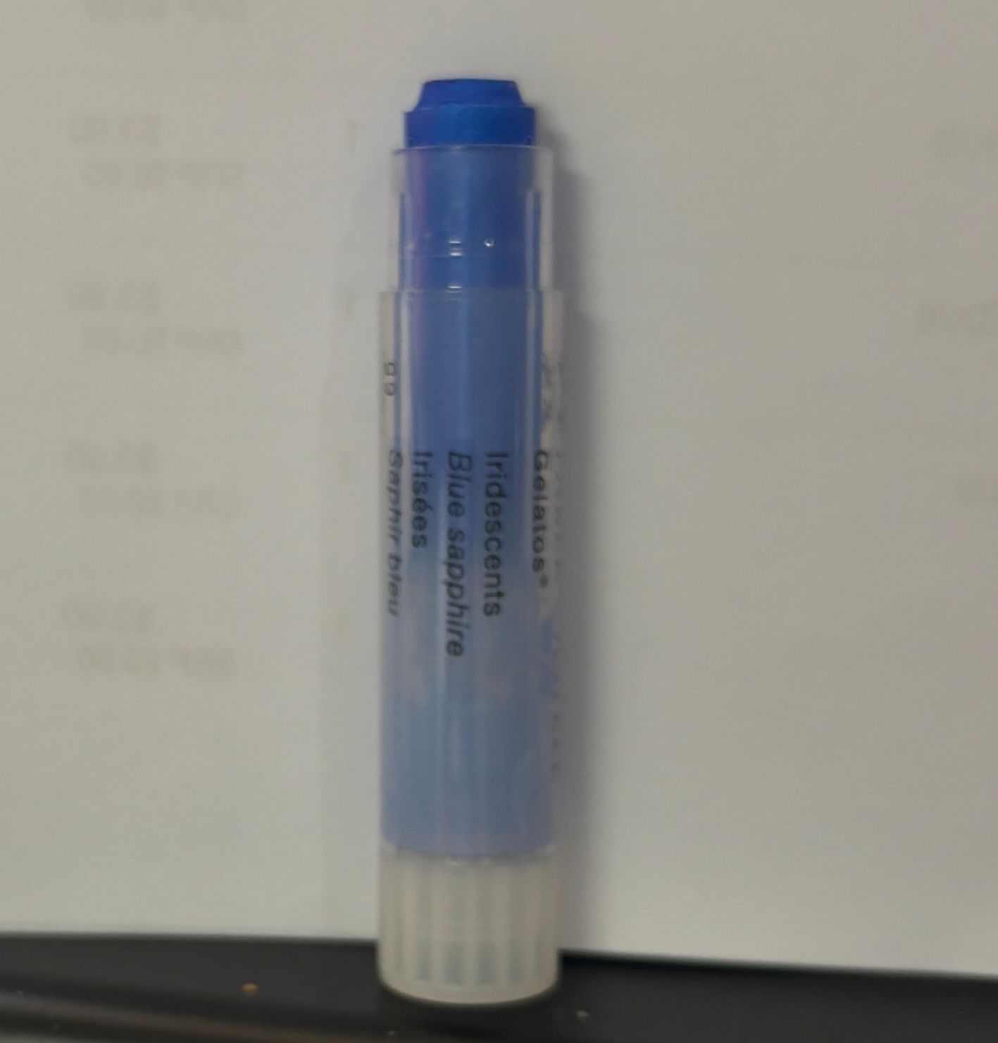 BJR- GELATOS- SINGLE- BLUE SAPPHIRE- ART CRAYON