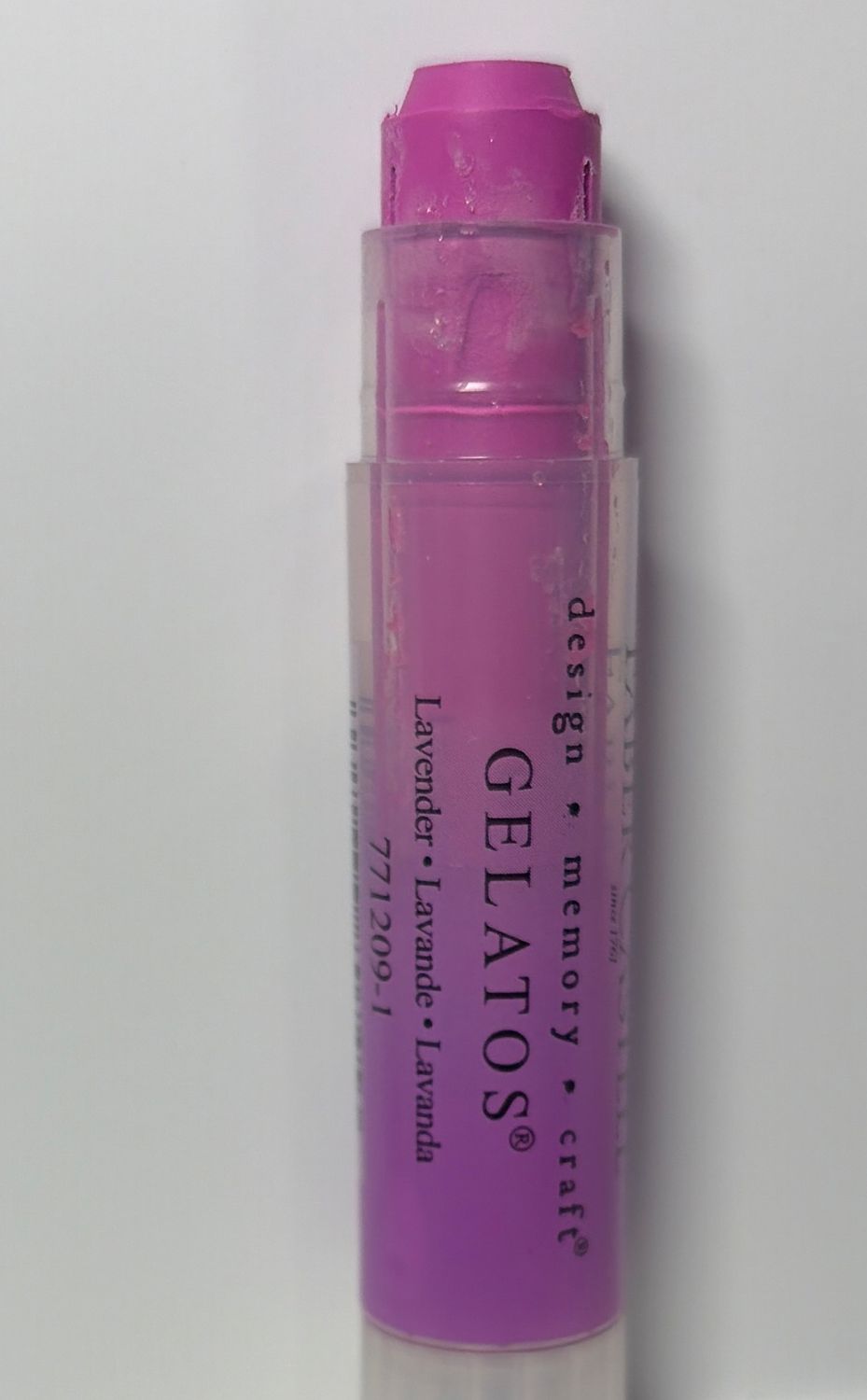 BJR- GELATOS- SINGLE- LAVENDER- ART CRAYON