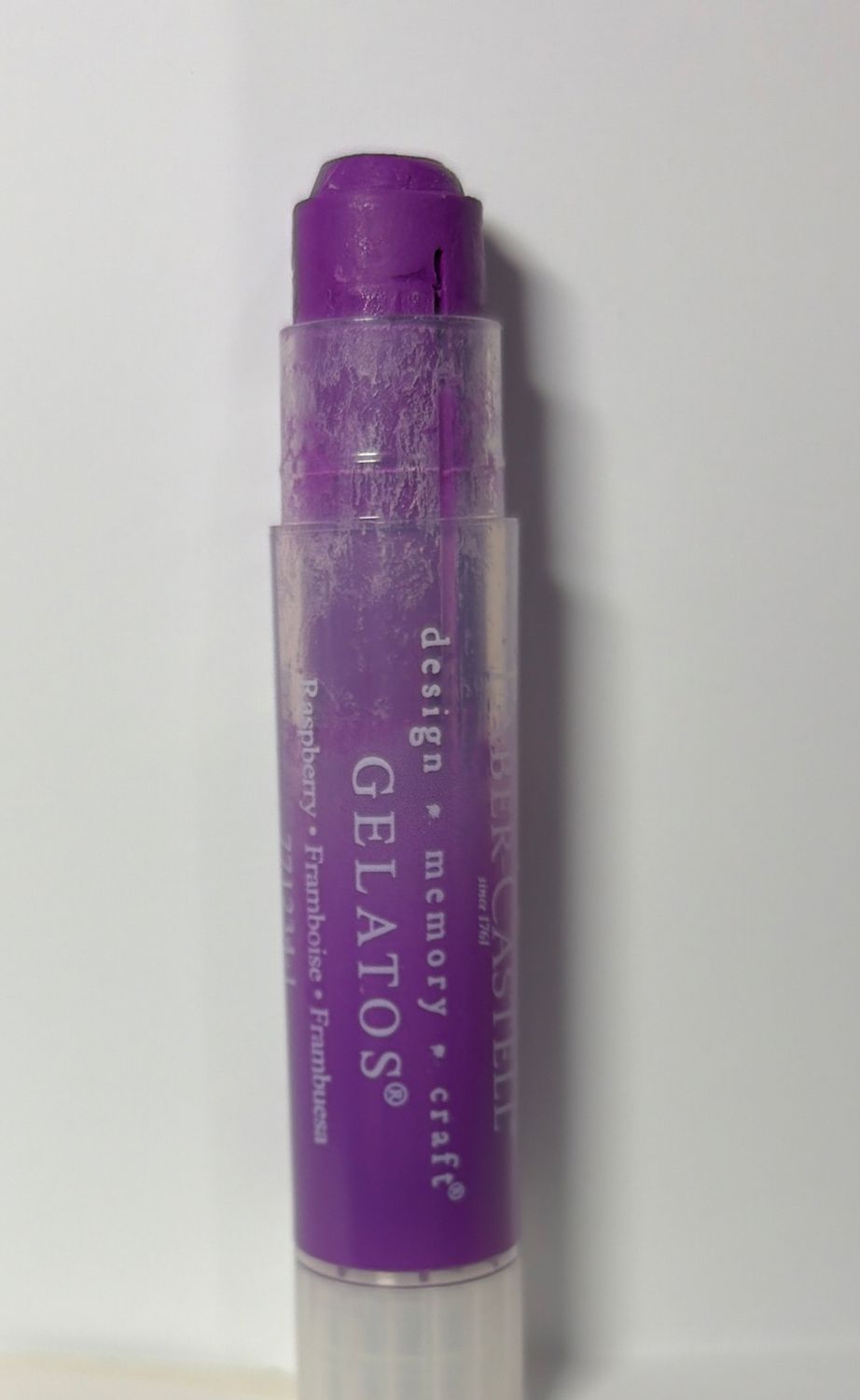 BJR- GELATOS- SINGLE- RASPBERRY- ART CRAYON