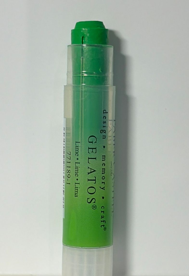 BJR- GELATOS- SINGLE- LIME- ART CRAYON