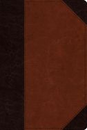B-ESV-MEN'S STUDY BIBLE: TRUTONE, BROWN/CORDOVAN, PORTFOLIO DESIGN