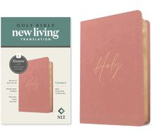 B-NLT COMPACT BIBLE, FILAMENT APP HOLY DUSTY PINK LEATHERLIKE