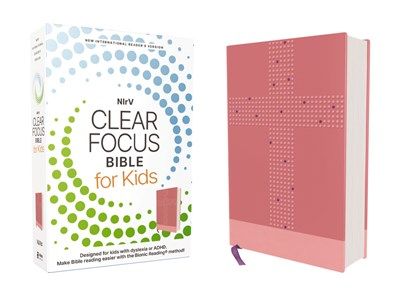 B-NIrV- CLEAR FOCUS BIBLE FOR KIDS-HELP FOR KIDS WITH ADHD &amp; DYSLEXIA