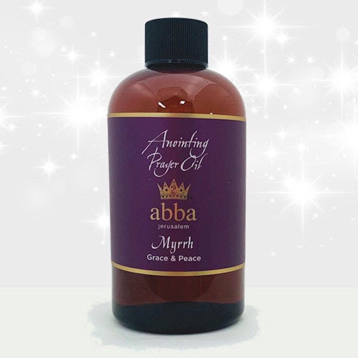 ANOINTING OIL- ABBA- MYRRH, 8 OZ