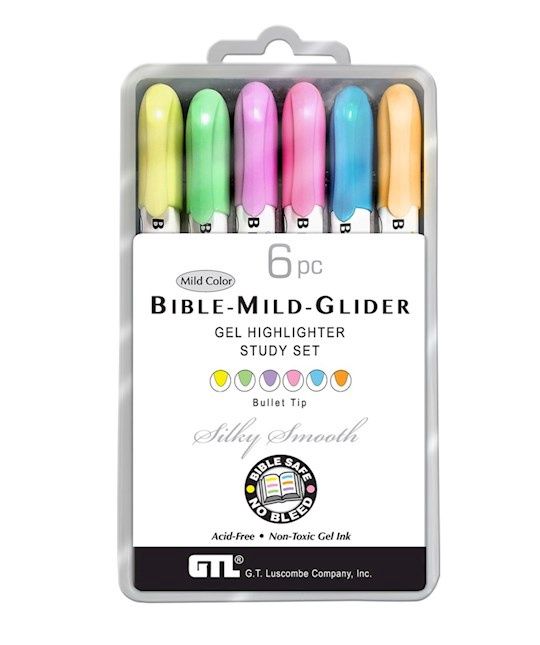ACCU-GEL MILD GLIDER GEL BIBLE STUDY KIT- HIGHLIGHTER