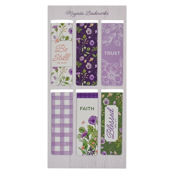MAGNETIC BOOKMARK SET- NEW MERCIES- PAGEMARKER MAGNETIC