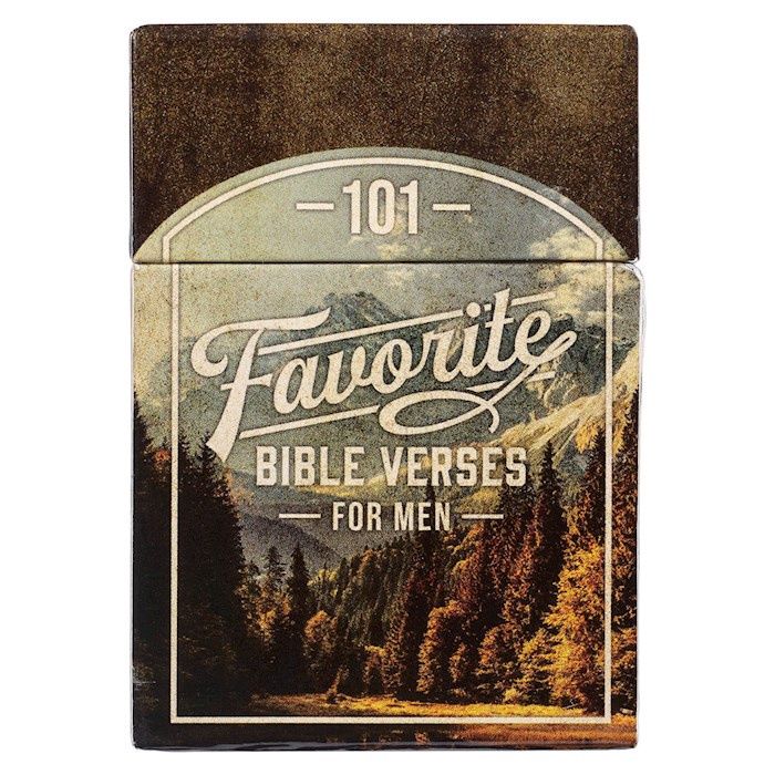 BOX OF BLESSINGS- 101 FAVORITE BIBLE VERSES FOR MEN