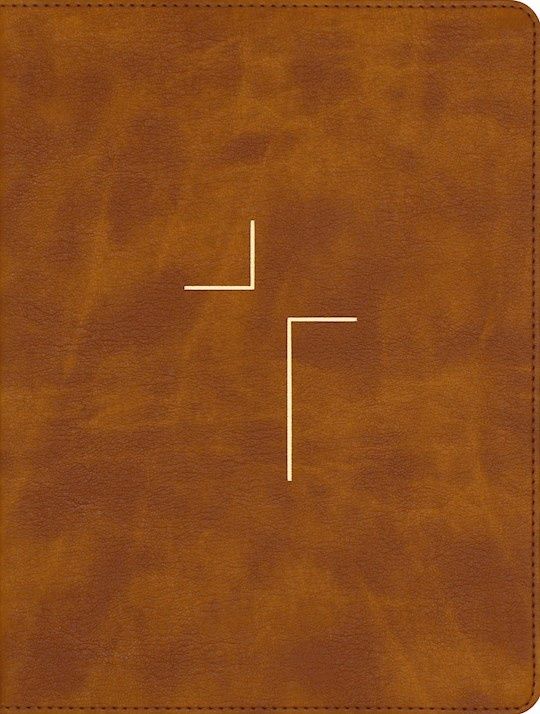 B-ESV- JESUS BIBLE, BROWN
