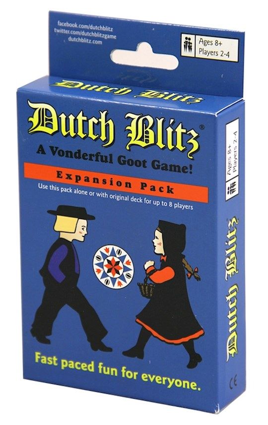 GAME- DUTCH BLITZ- BLUE BOX- EXPANSION PACK
