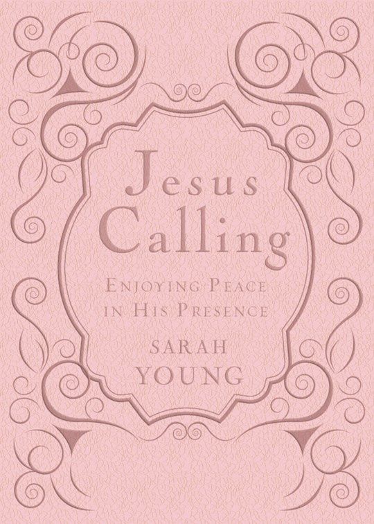 JESUS CALLING- DELUXE- PINK, WOMEN'S EDITION