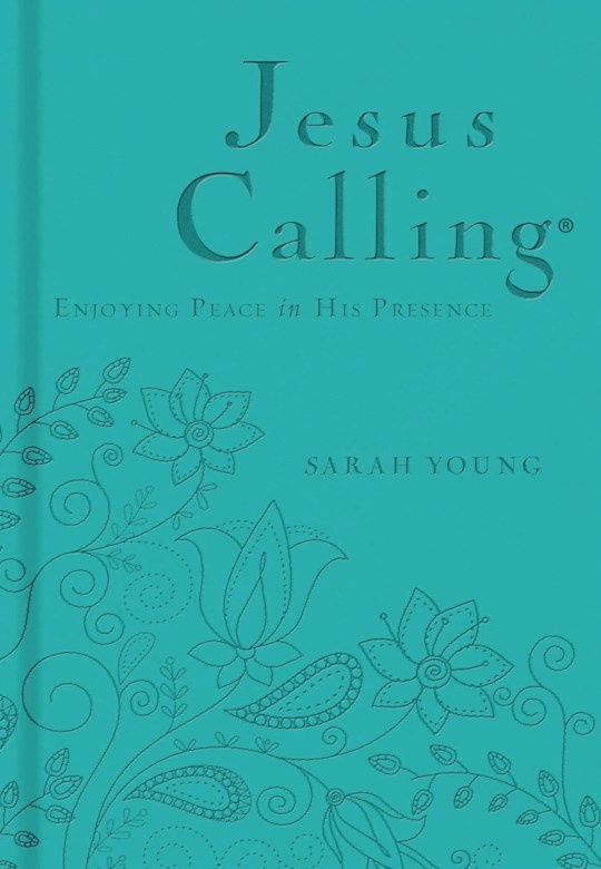 JESUS CALLING- DELUXE- TEAL