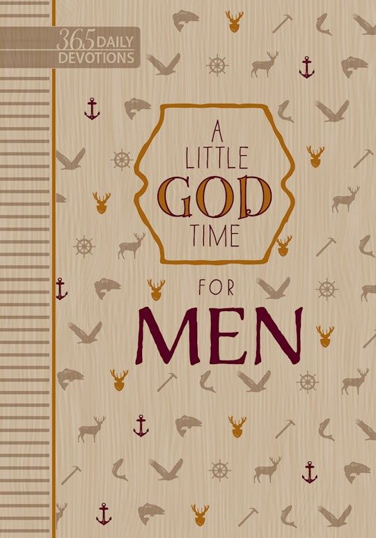 LITTLE GOD TIME FOR MEN- FAUX LEATHER