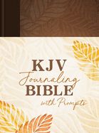 B-KJV- JOURNALING BIBLE WITH PROMPTS, COPPER LEAF