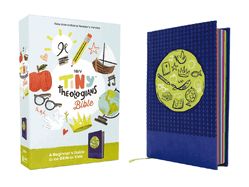 B-NIRV- TINY THEOLOGIANS BIBLE FOR KIDS, BLUE- SALE!