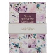 NOTEBOOK SET- TRUST IN THE LORD, PROVERBS 3:5- SET OF 3
