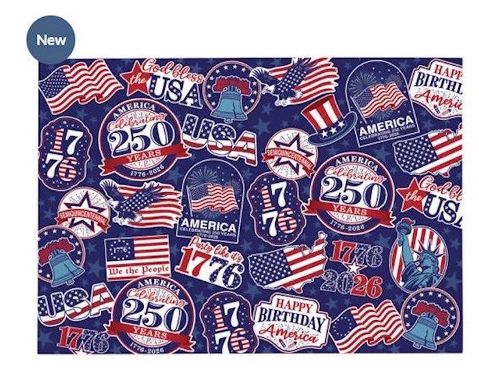 PUZZLE- AMERICA 250, STICKER LOOK- 1000 PIECES