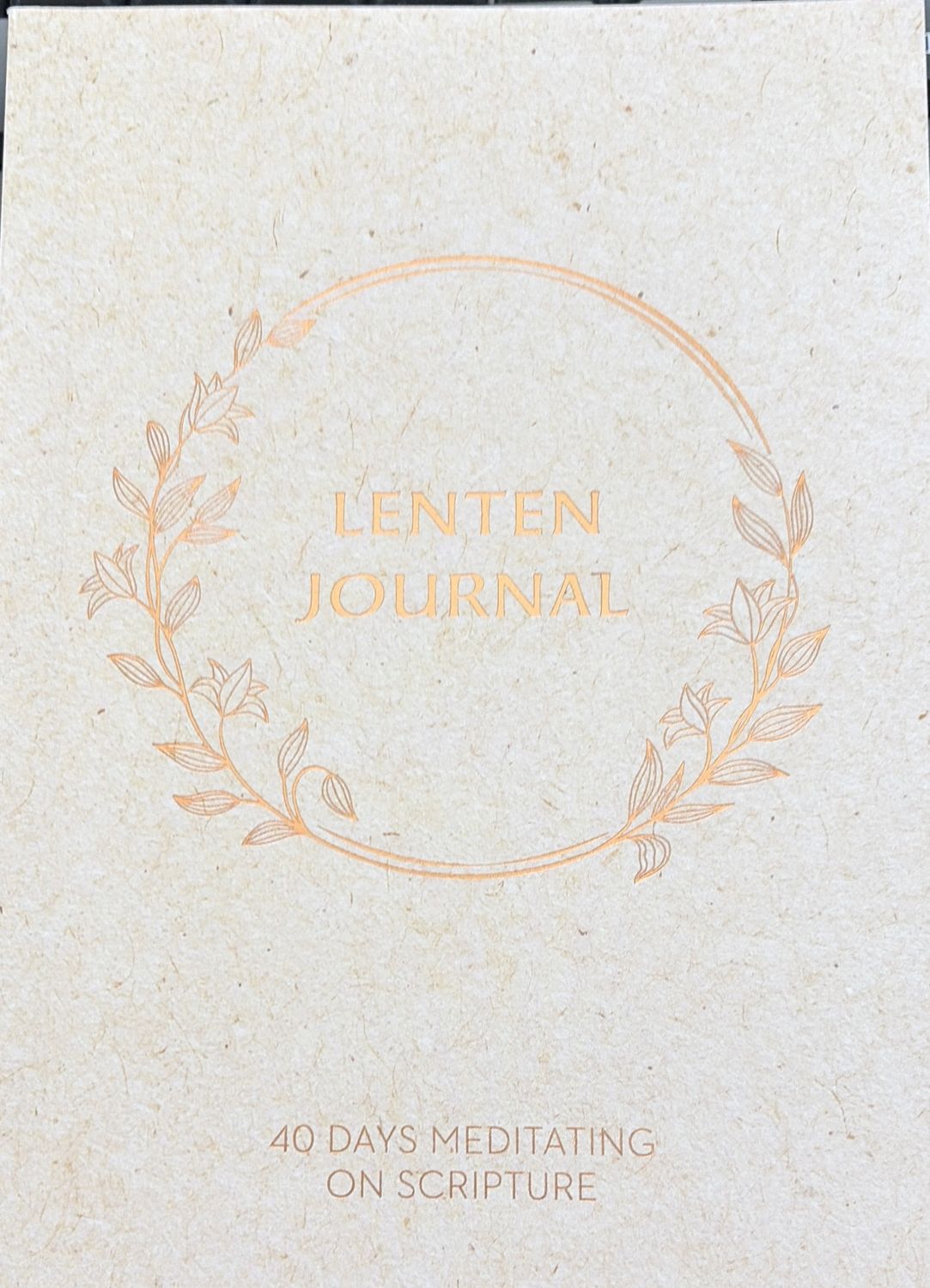 LENTEN JOURNAL