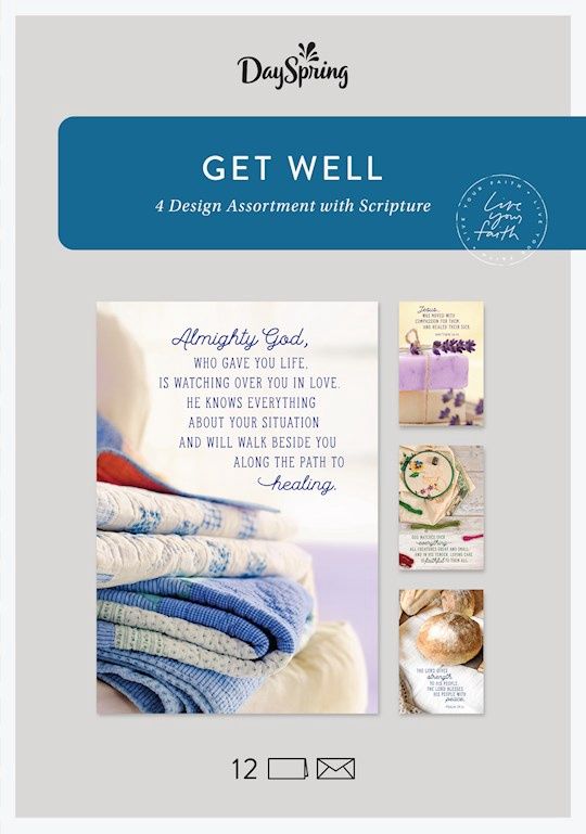 BOXED CARD- GET WELL- COZY CRAFTS