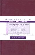 MINISTER'S SERVICE MANUAL, UPDATED, EXPANDED