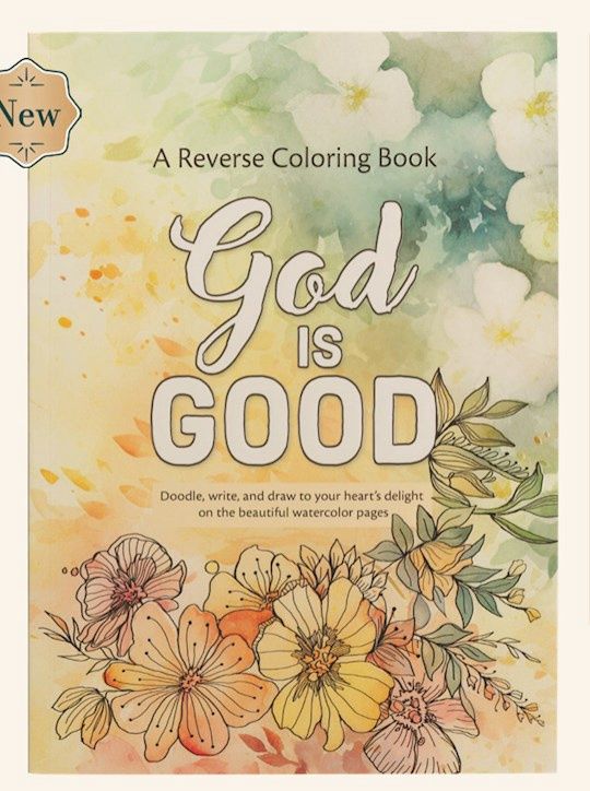 ACB- GOD IS GOOD, A REVERSE COLORING BOOK