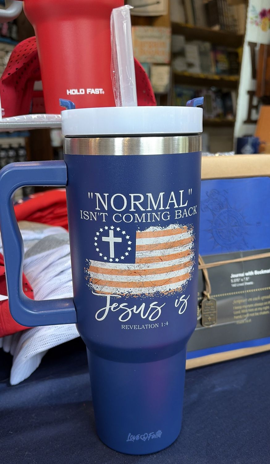 TUMBLER- 40 oz- NORMAL ISN'T COMING BACK
