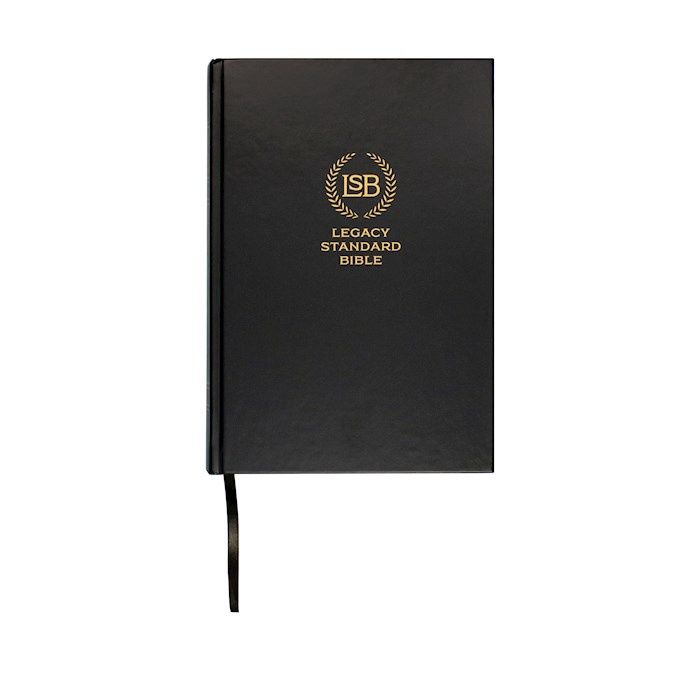 B-LSB- LEGACY STANDARD BIBLE, LARGE PRINT, WIDE MARGIN, HARDCOVER