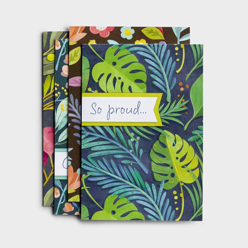 BOXED CARD- CONGRATULATIONS, BOTANICAL BLESSINGS, KJV