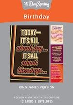 BOXED CARD- BIRTHDAY- ROY LESSIN, KJV