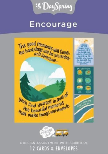 BOXED CARD- ENCOURAGEMENT- STRUGGLE BUS