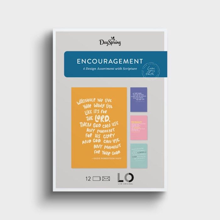 BOXED CARD- ENCOURAGEMENT- LIVE ORIGINAL