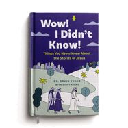 CH- WOW! I DIDN’T KNOW! THINGS YOU NEVER KNEW ABOUT THE STORIES OF JESUS
